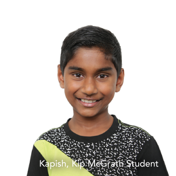 Kapish, Kip McGrath Student
